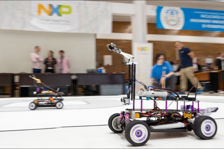 Robot autonome IA — NXP CUP 2025