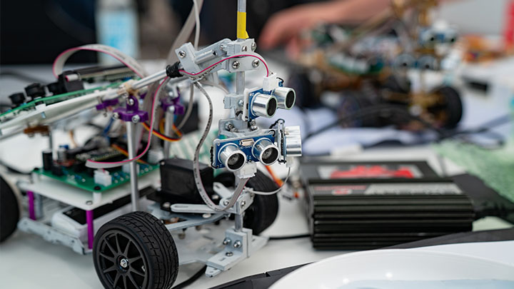 Robot autonome IA — NXP CUP 2025